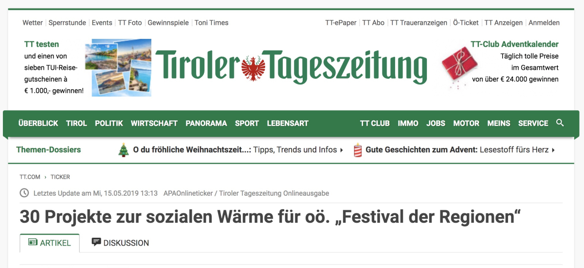 Tiroler Tageszeitung Snip 3