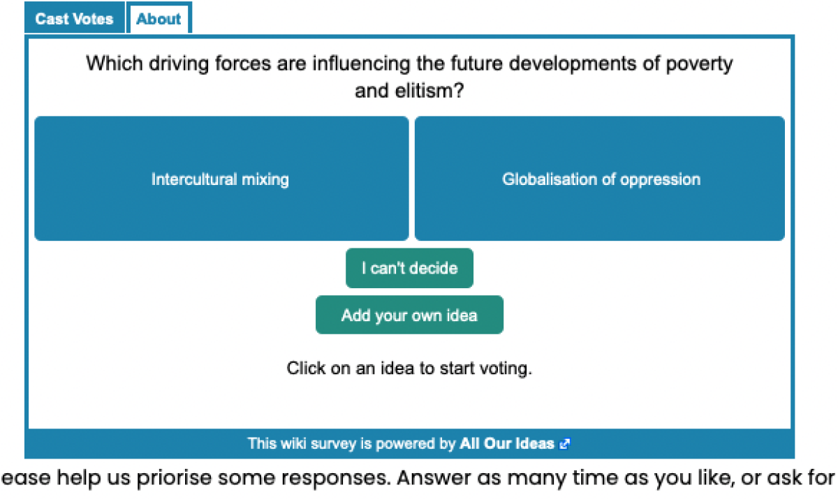 Poverty and Elitism