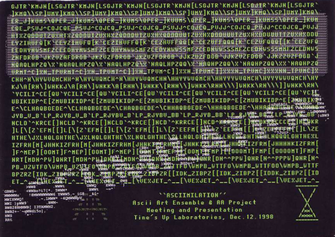 1998/12/12 Obsolete-Ascii B