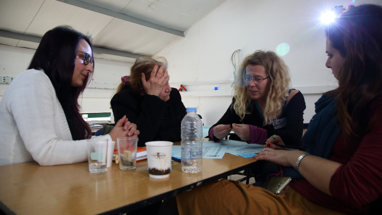 Day #1 Extrapolation Factory workshop as part of Presents of the Future -