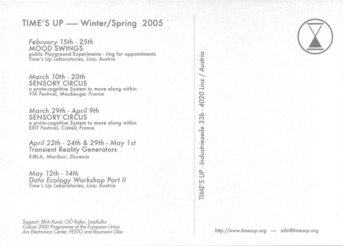 2005/02/15 Time's Up Winter/Spring A